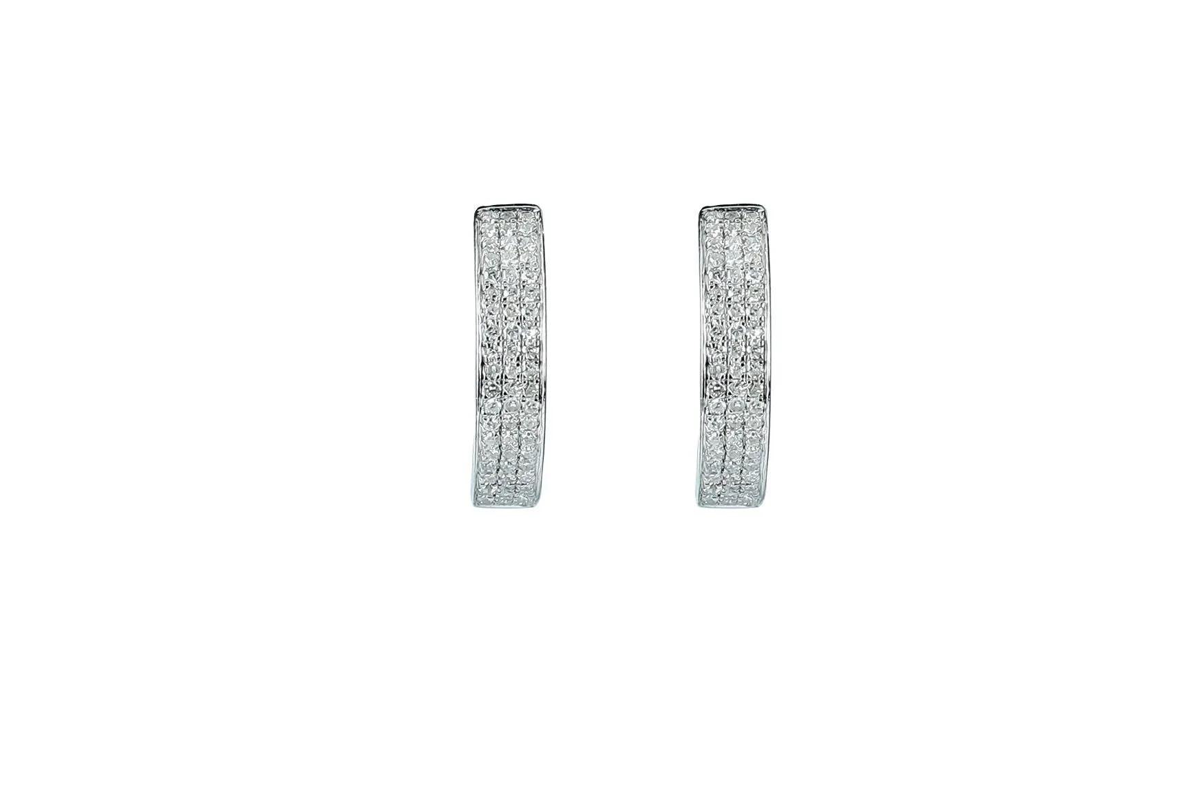 1/5 ctw Diamond Mini Hoop Earrings