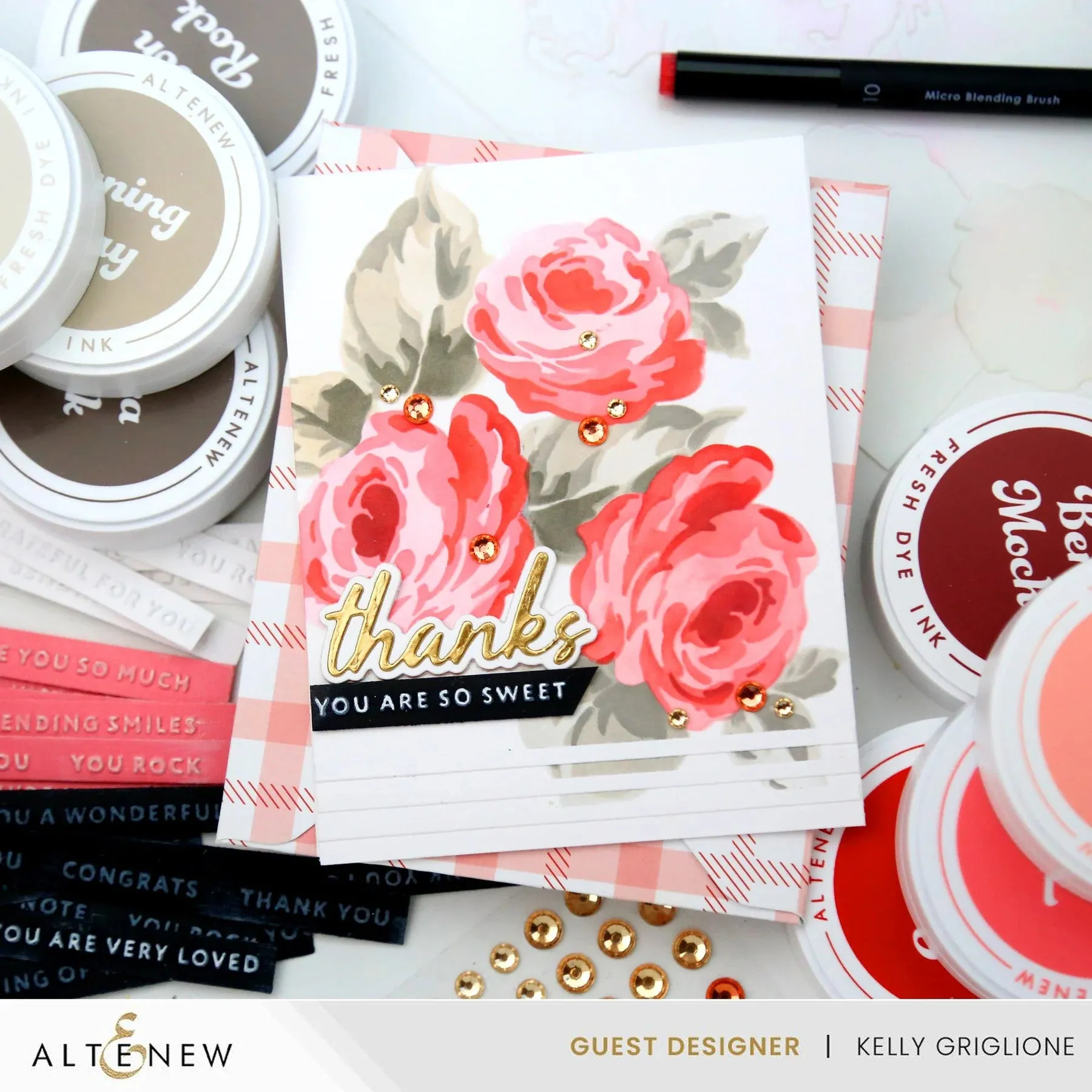 Altenew Tea Party Fresh Dye Ink Mini Cube Set