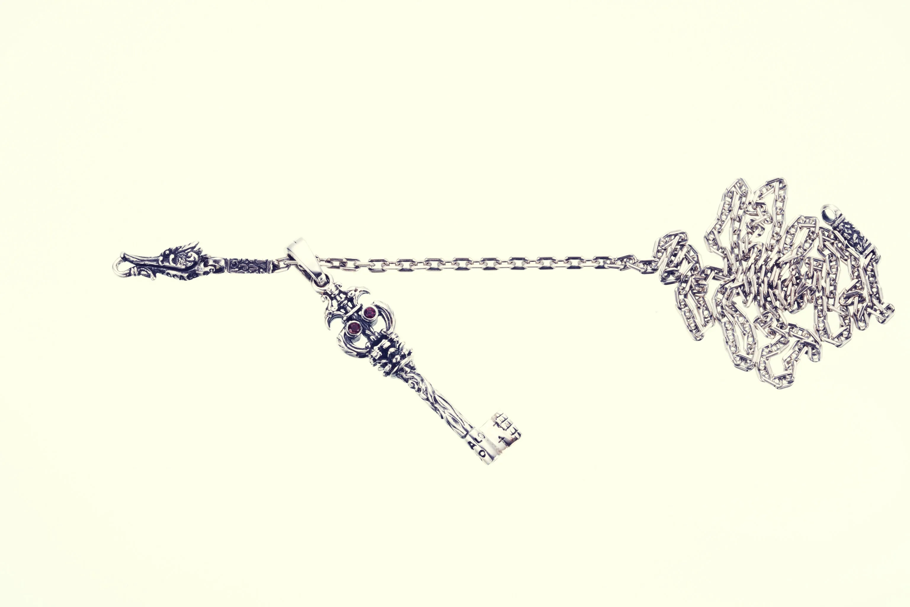 Antique Key : Type2 (S) (Garnet & Sapphire)