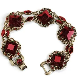 Art Deco Vintage Squares Bracelet
