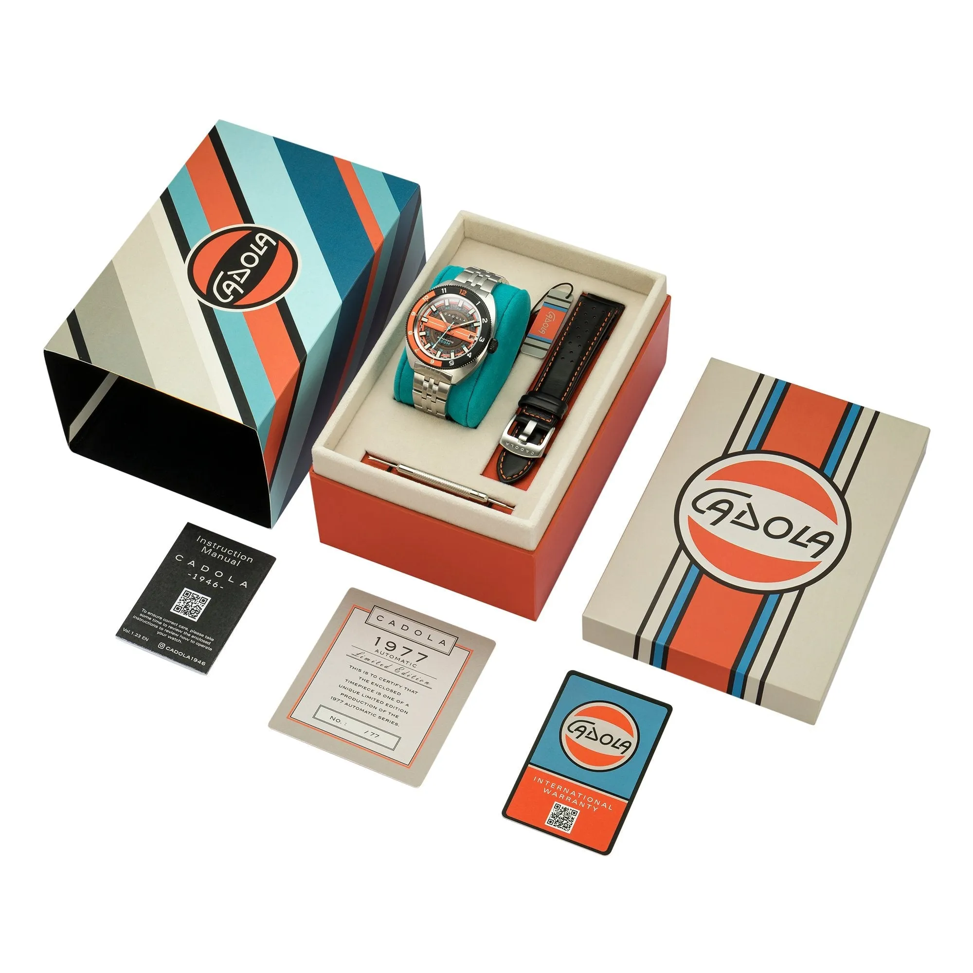Cadola 1977 Automatic Limited Edition Tangerine