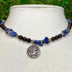 Capricorn Zodiac Necklace