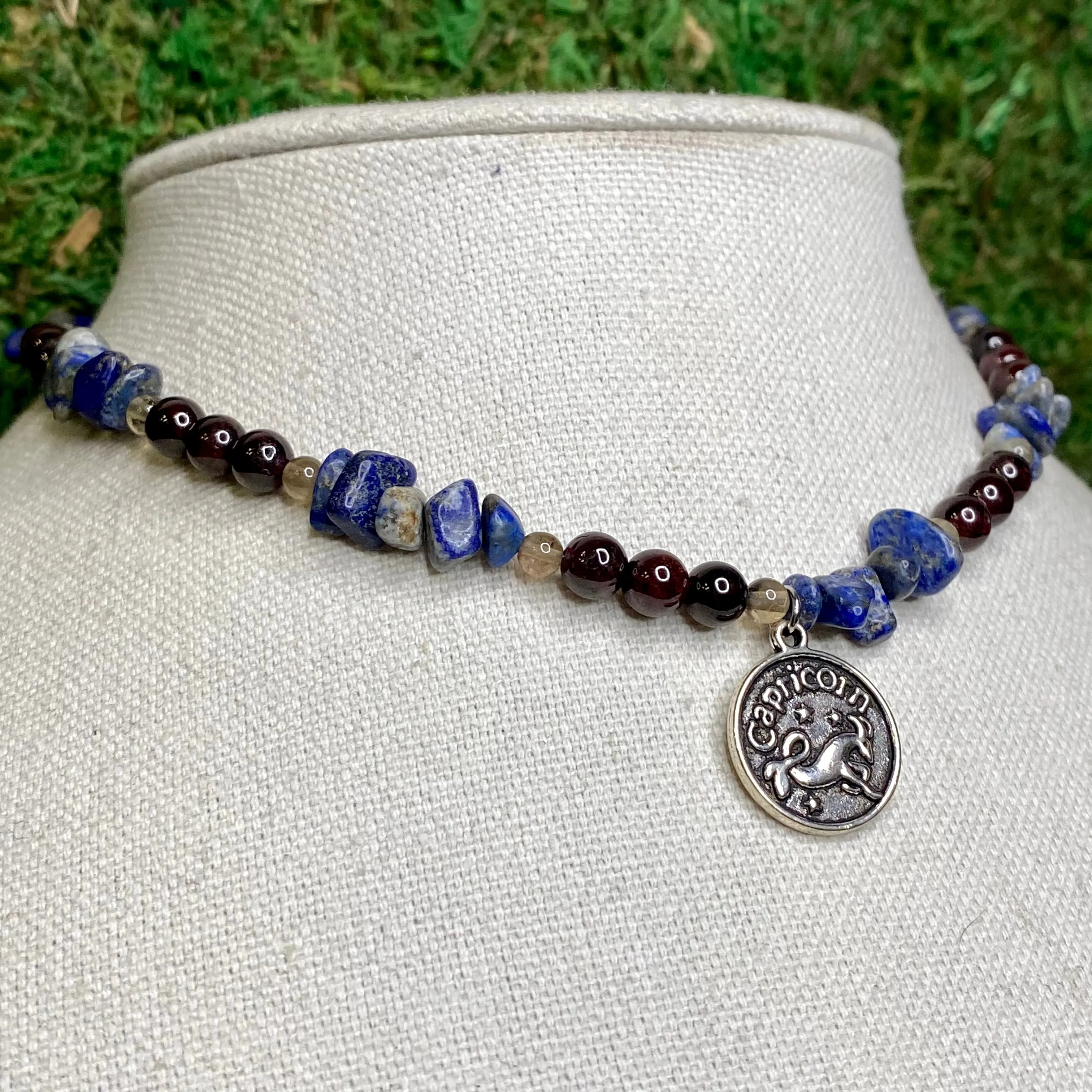 Capricorn Zodiac Necklace