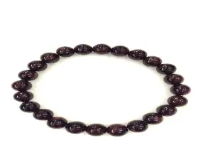 Garnet Bracelet 8Mm