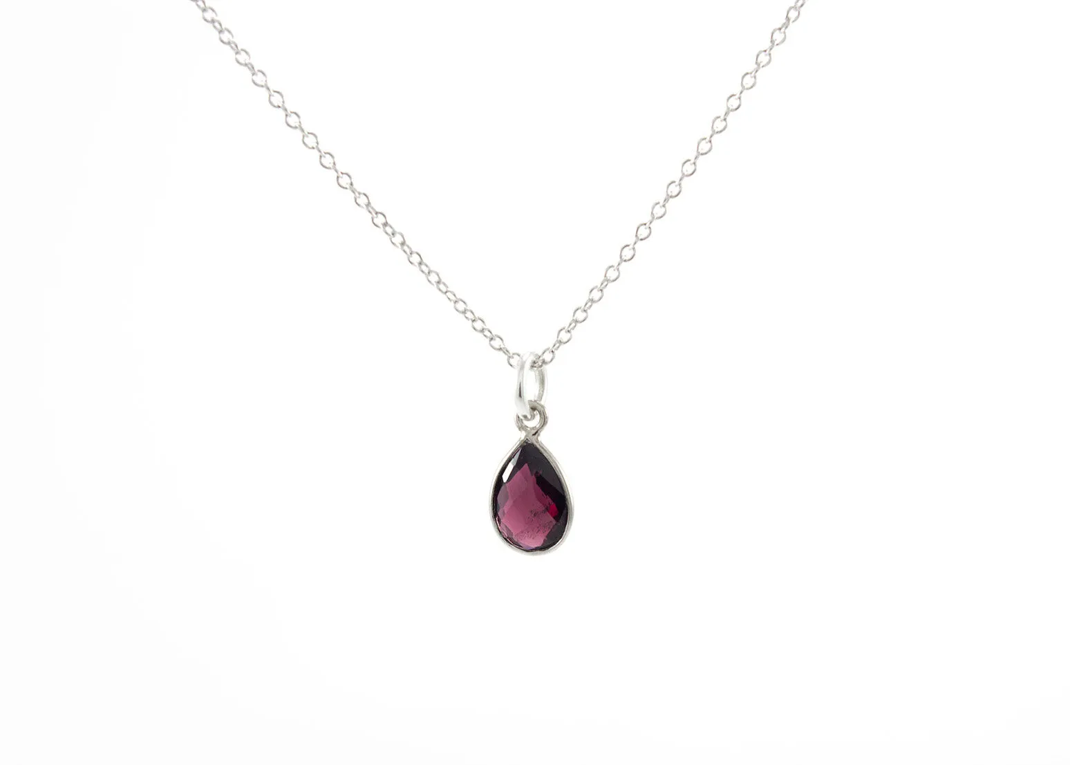 Garnet Stone Necklace