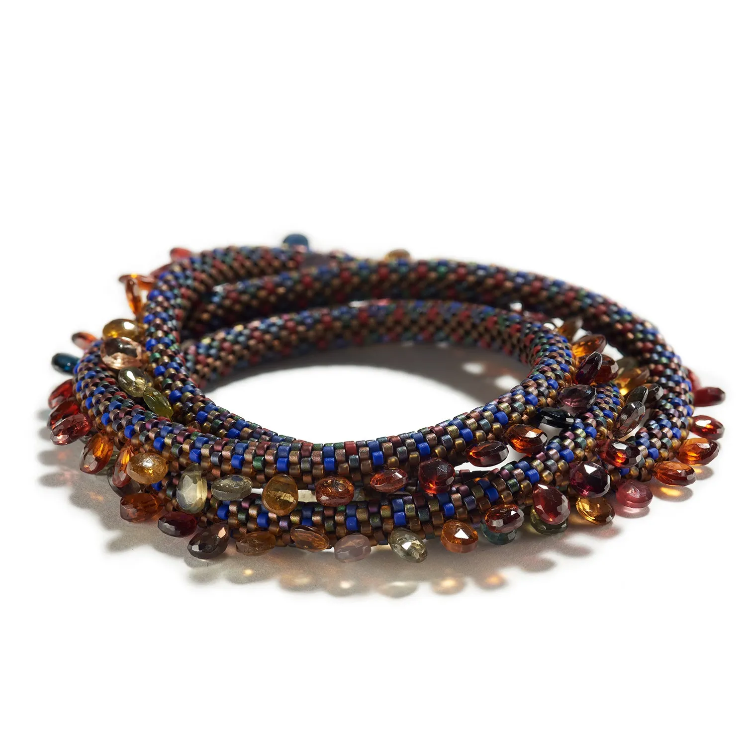 Holiday Garnet Bracelet