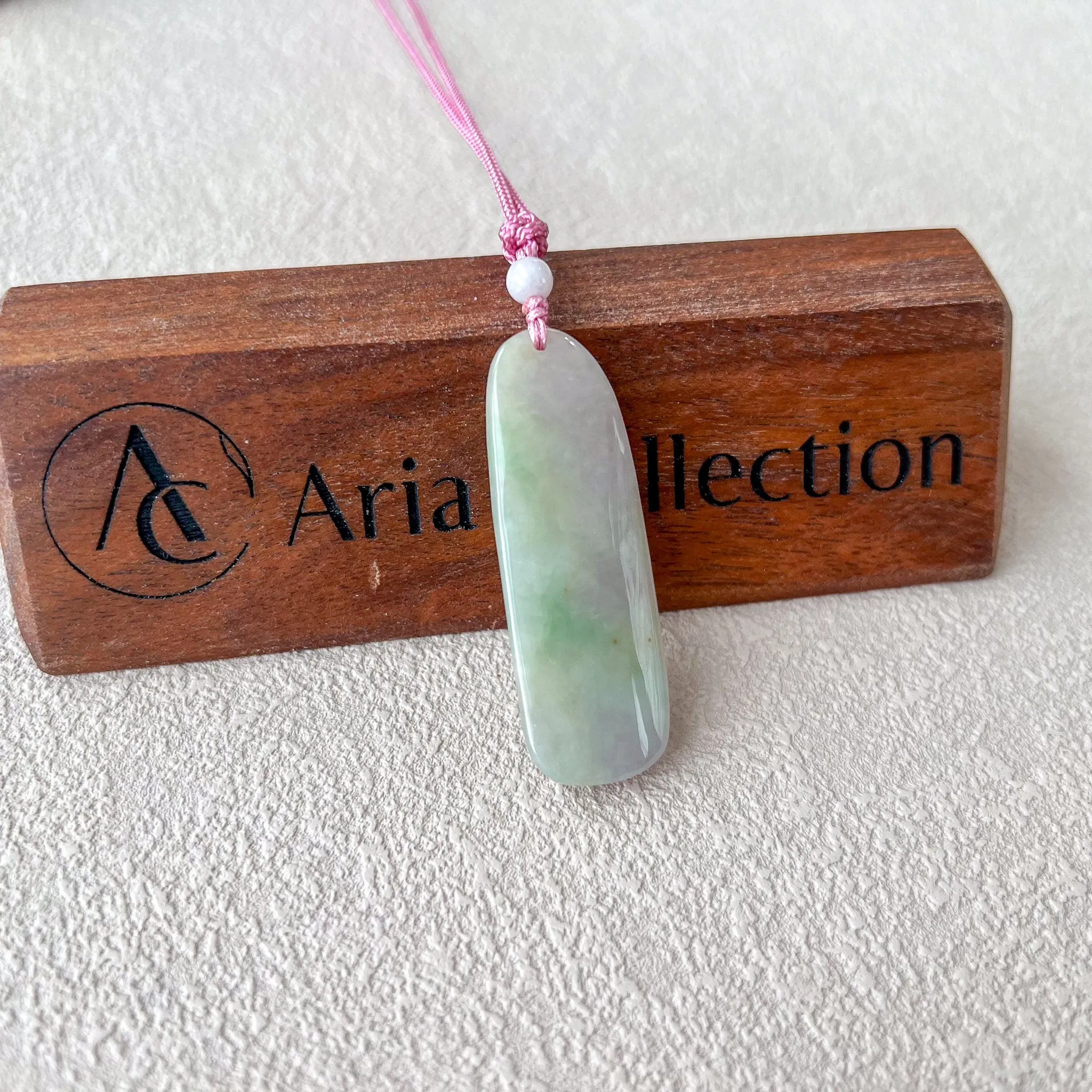 Jade Lotus Blossom Pendant, Jadeite Jade Pendant Necklace, XNZ-1221-1709050453