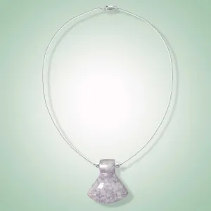 Lavender Axe Necklace
