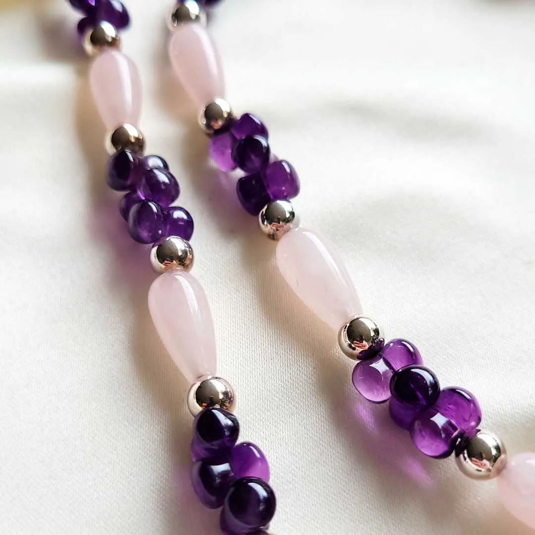 Lavender Jade Necklace