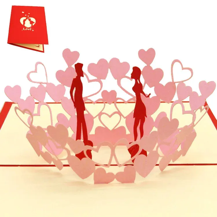 LovePops™ Amazing 3D Pop Up Valentine's Day Cards💕💕