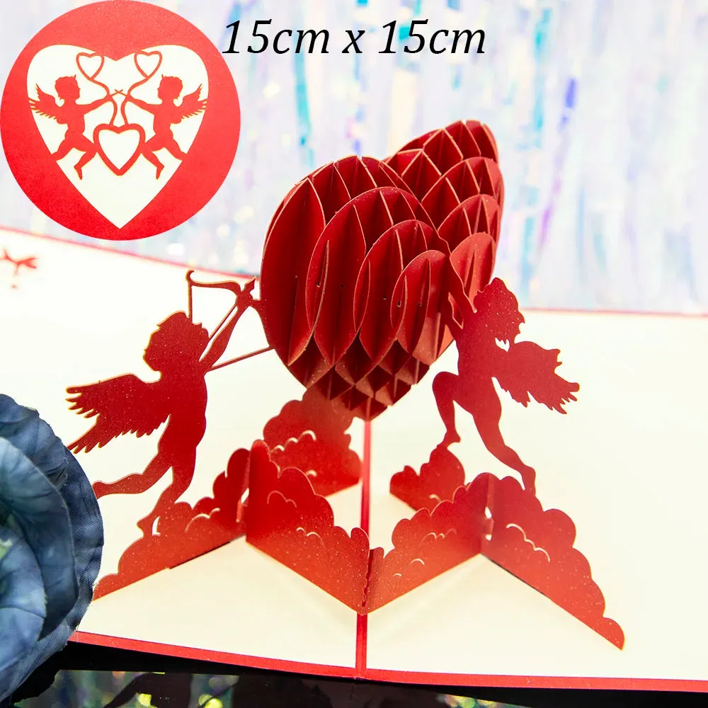 LovePops™ Amazing 3D Pop Up Valentine's Day Cards💕💕