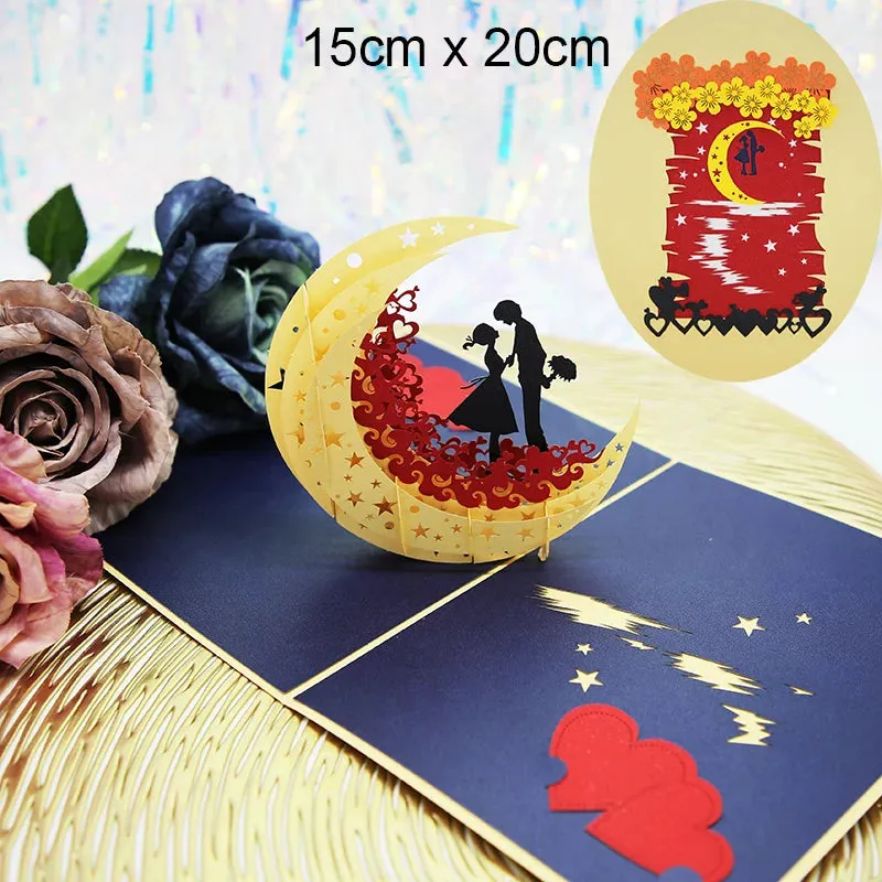 LovePops™ Amazing 3D Pop Up Valentine's Day Cards💕💕