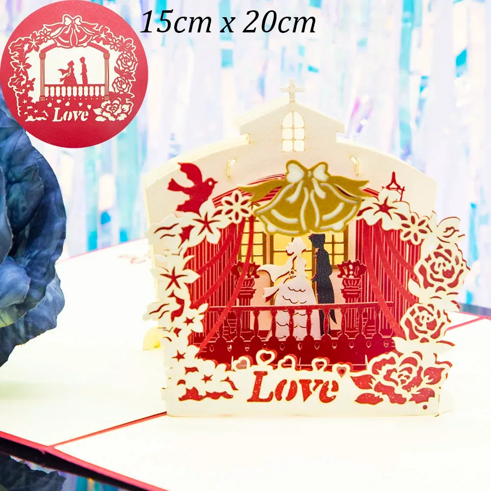LovePops™ Amazing 3D Pop Up Valentine's Day Cards💕💕