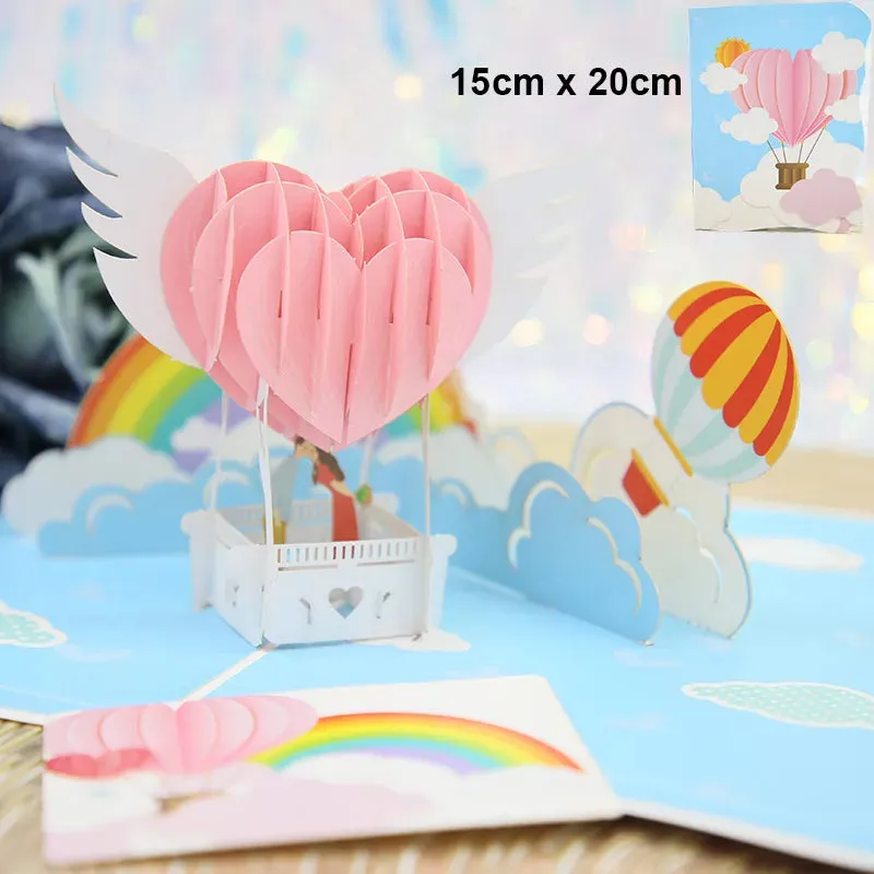 LovePops™ Amazing 3D Pop Up Valentine's Day Cards💕💕
