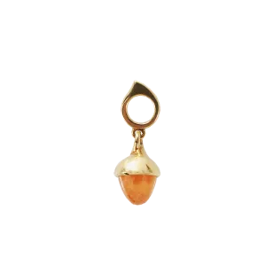 Mandarin Garnet Mikado Flamenco Pendant