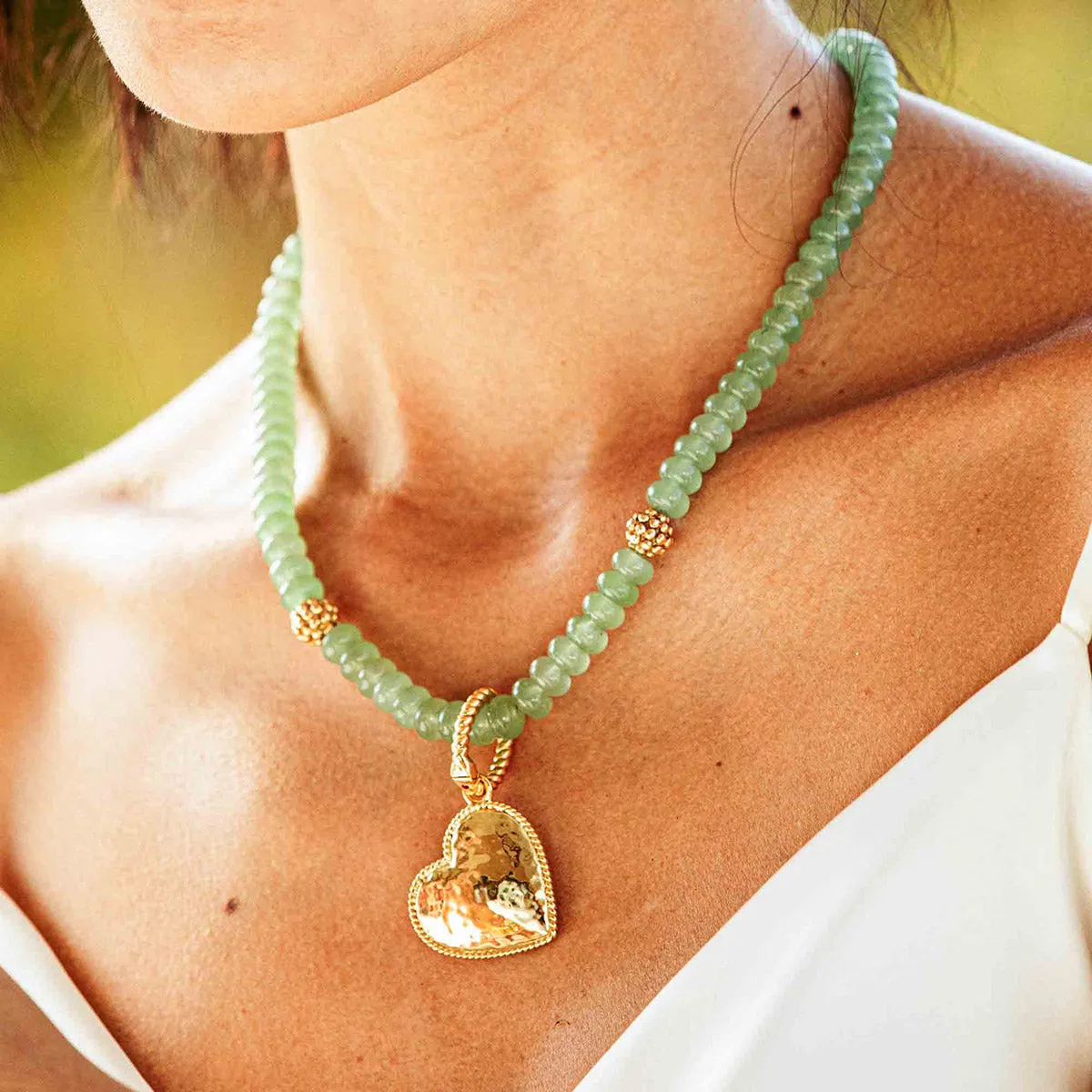 Meadow Jade Single Strand Necklace