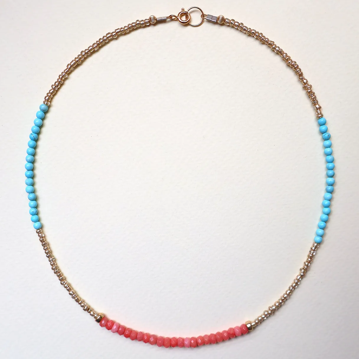 Peach Alas Necklace