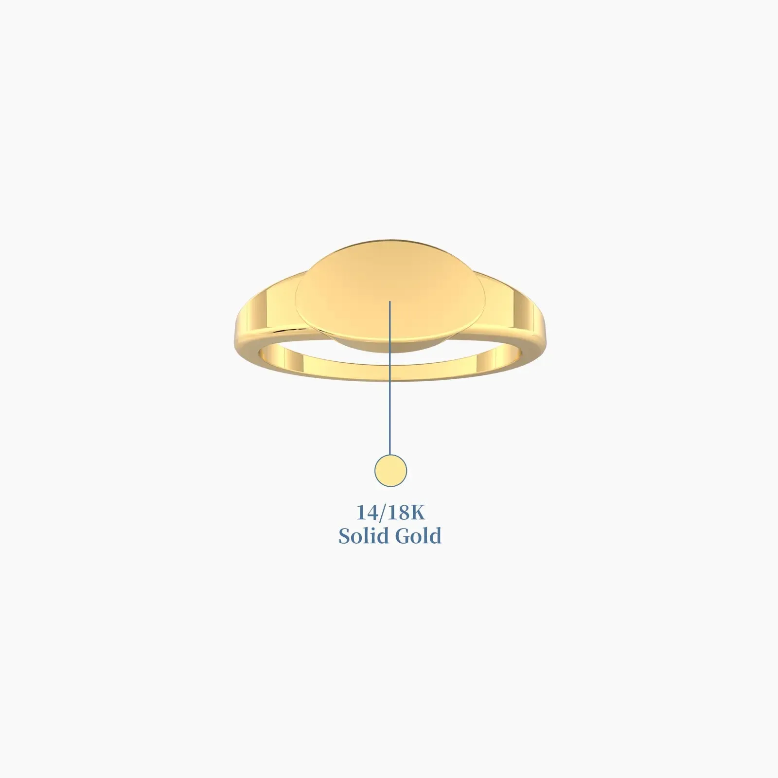 Radiant Shine Gold Ring
