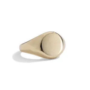 Signet Ring, 9kt Yellow Gold