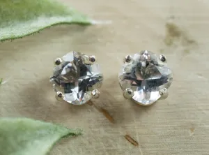 Tanzanian Quartz Earrings, Natural Untreated Mondo Quartz; 2.610cts