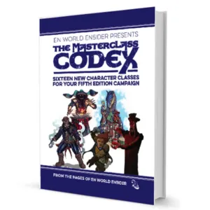 The Masterclass Codex 16 New Character Classes - For 5E