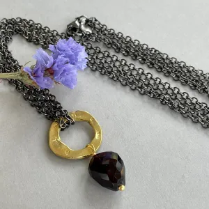 Ubuntu Garnet Necklace