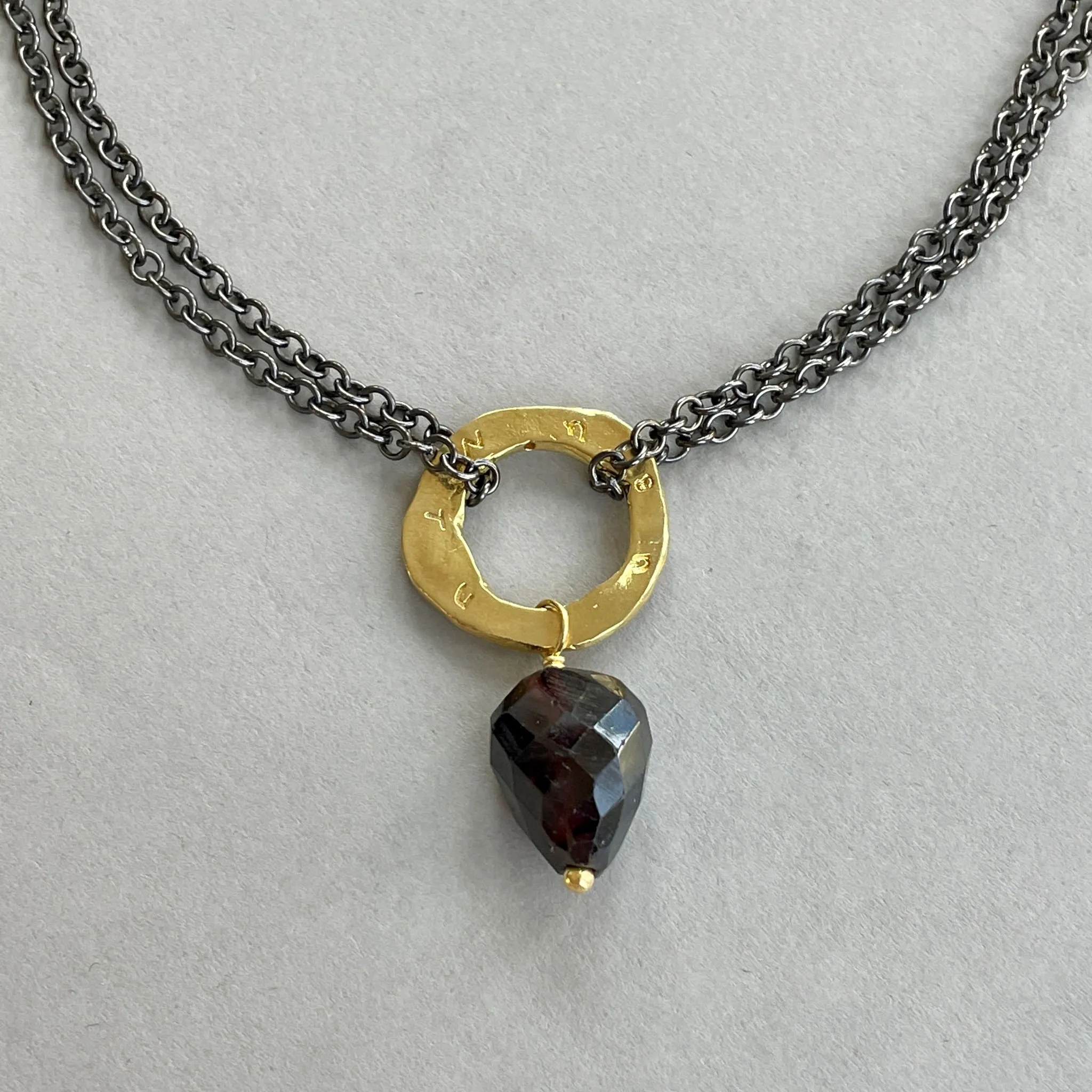 Ubuntu Garnet Necklace