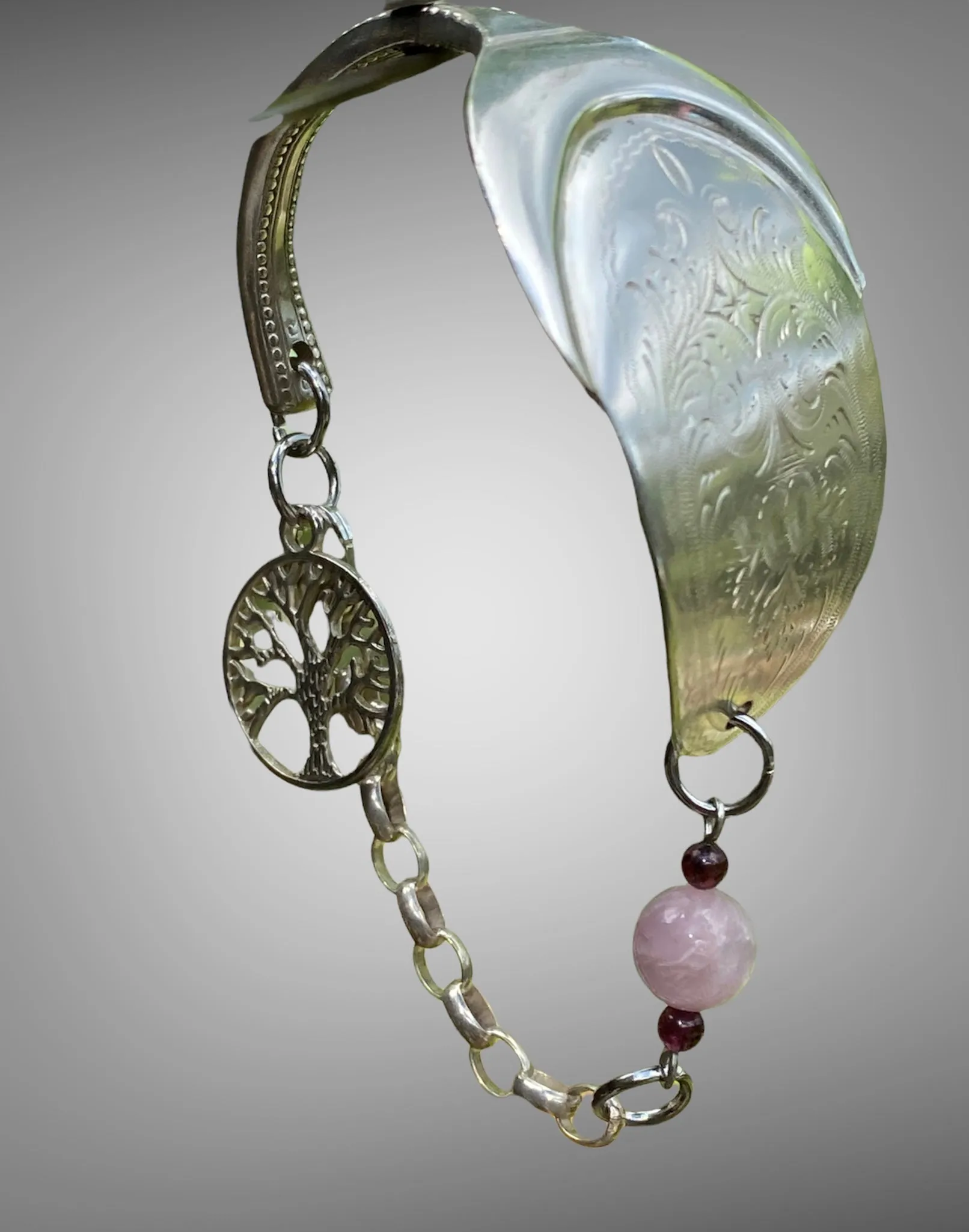 Vintage Silver Plate Spoon Bracelet