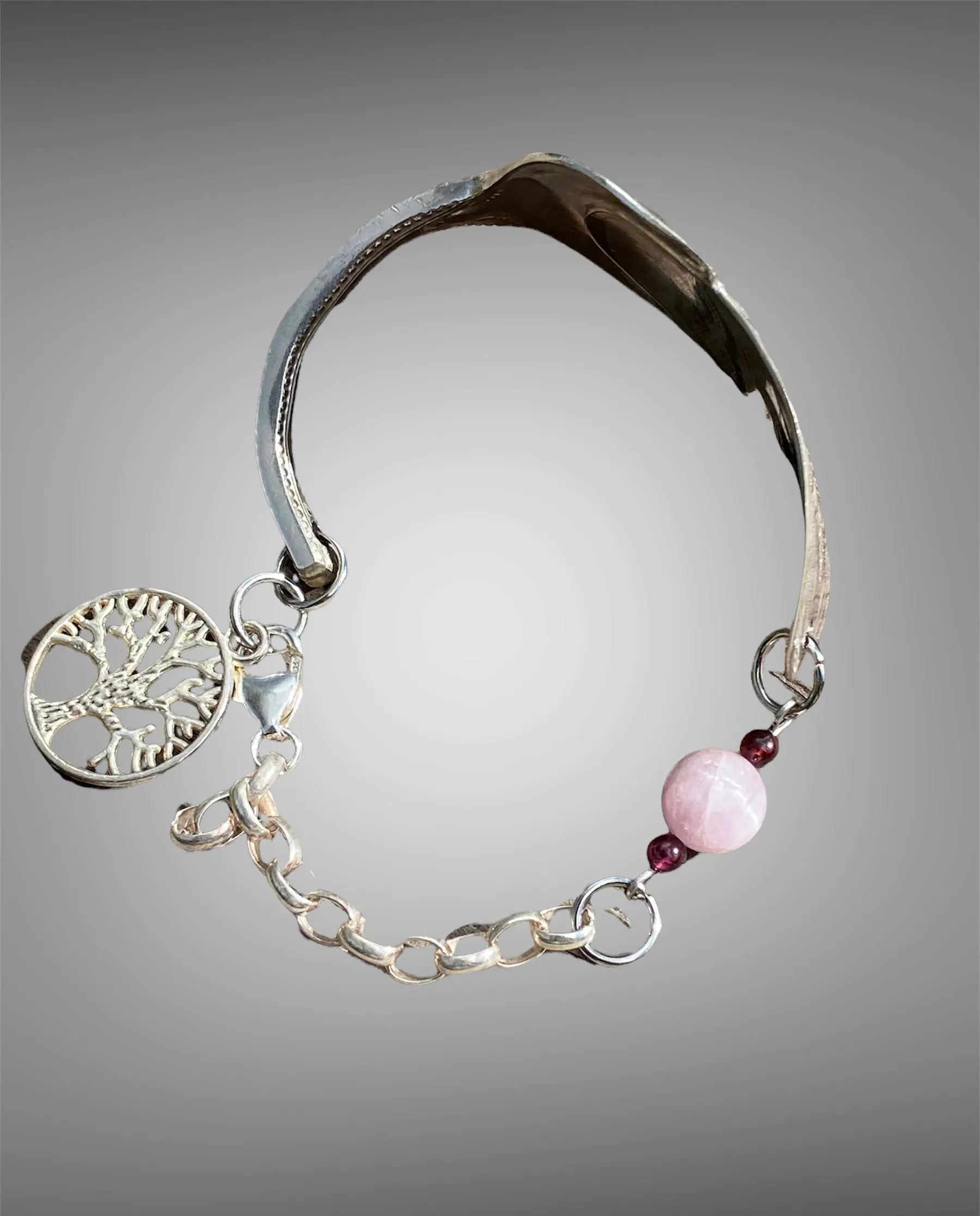 Vintage Silver Plate Spoon Bracelet